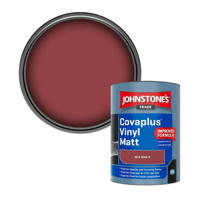 B&Q -  Covaplus Vinyl Matt Walls & Ceilings Emulsion Paint (Ncs 3060-R) 1L