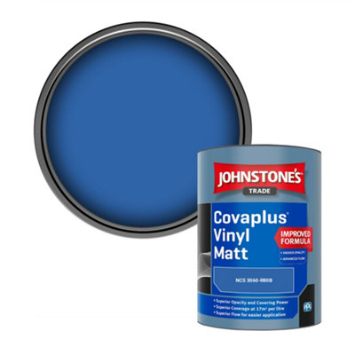 B&Q -  Covaplus Vinyl Matt Walls & Ceilings Emulsion Paint (Ncs 3060-R80B) 1L