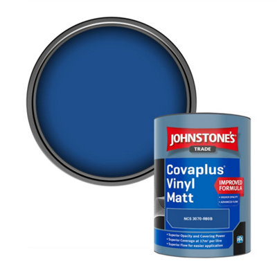 B&Q -  Covaplus Vinyl Matt Walls & Ceilings Emulsion Paint (Ncs 3070-R80B) 1L