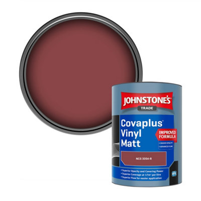 B&Q -  Covaplus Vinyl Matt Walls & Ceilings Emulsion Paint (Ncs 3354-R) 1L