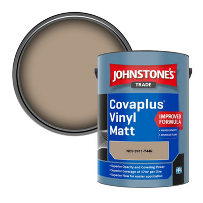 B&Q -  Covaplus Vinyl Matt Walls & Ceilings Emulsion Paint (Ncs 3911-Y44R) 5L