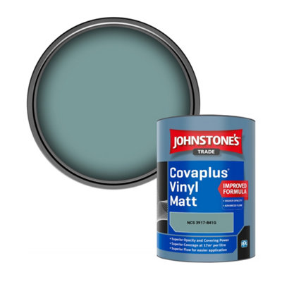B&Q -  Covaplus Vinyl Matt Walls & Ceilings Emulsion Paint (Ncs 3917-B41G) 1L
