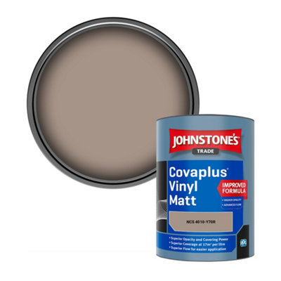 B&Q -  Covaplus Vinyl Matt Walls & Ceilings Emulsion Paint (Ncs 4010-Y70R) 1L