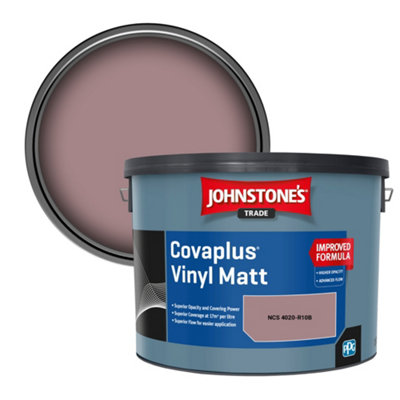 B&Q -  Covaplus Vinyl Matt Walls & Ceilings Emulsion Paint (Ncs 4020-R10B) 10L