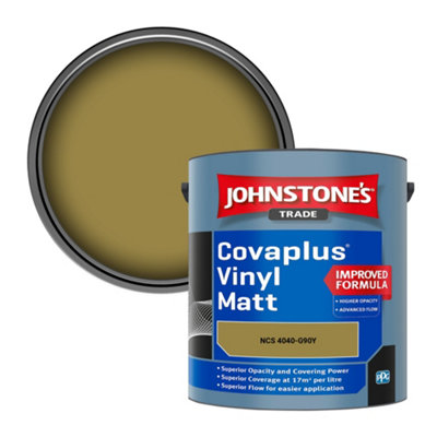 B&Q -  Covaplus Vinyl Matt Walls & Ceilings Emulsion Paint (Ncs 4040-G90Y) 2.5L
