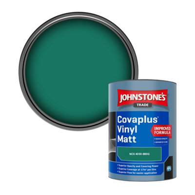 B&Q -  Covaplus Vinyl Matt Walls & Ceilings Emulsion Paint (Ncs 4050-B80G) 1L