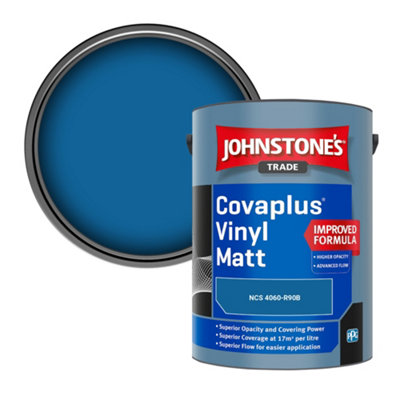 B&Q -  Covaplus Vinyl Matt Walls & Ceilings Emulsion Paint (Ncs 4060-R90B) 5L