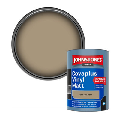 B&Q -  Covaplus Vinyl Matt Walls & Ceilings Emulsion Paint (Ncs 4112-Y29R) 1L