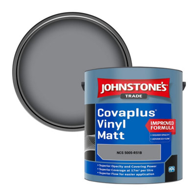 B&Q -  Covaplus Vinyl Matt Walls & Ceilings Emulsion Paint (Ncs 5005-R51B) 2.5L