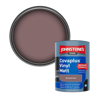 B&Q -  Covaplus Vinyl Matt Walls & Ceilings Emulsion Paint (Ncs 5020-R10B) 1L