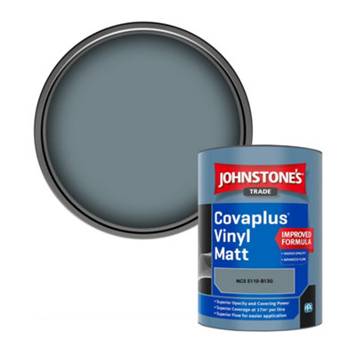 B&Q -  Covaplus Vinyl Matt Walls & Ceilings Emulsion Paint (Ncs 5110-B13G) 1L