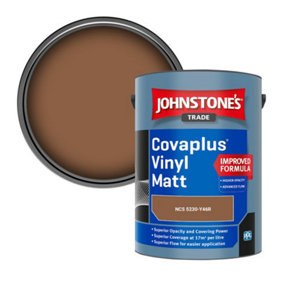 B&Q -  Covaplus Vinyl Matt Walls & Ceilings Emulsion Paint (Ncs 5230-Y46R) 5L