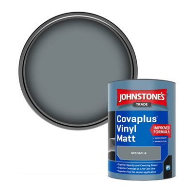 B&Q -  Covaplus Vinyl Matt Walls & Ceilings Emulsion Paint (Ncs 5601-B) 1L