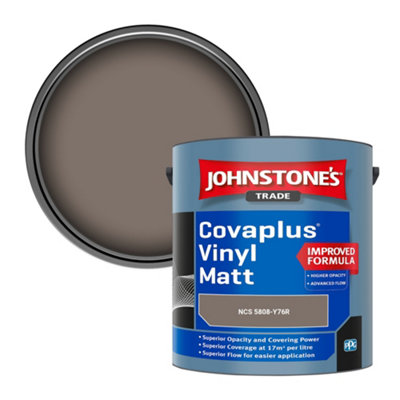 B&Q -  Covaplus Vinyl Matt Walls & Ceilings Emulsion Paint (Ncs 5808-Y76R) 2.5L