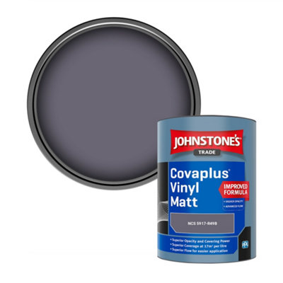 B&Q -  Covaplus Vinyl Matt Walls & Ceilings Emulsion Paint (Ncs 5917-R49B) 1L