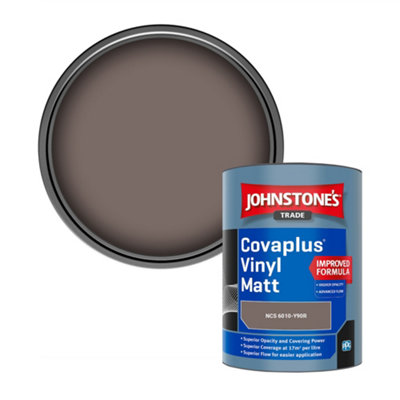 B&Q -  Covaplus Vinyl Matt Walls & Ceilings Emulsion Paint (Ncs 6010-Y90R) 1L
