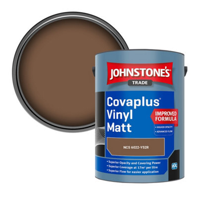 B&Q -  Covaplus Vinyl Matt Walls & Ceilings Emulsion Paint (Ncs 6022-Y52R) 5L