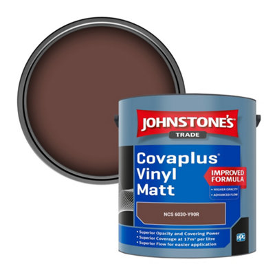 B&Q -  Covaplus Vinyl Matt Walls & Ceilings Emulsion Paint (Ncs 6030-Y90R) 2.5L