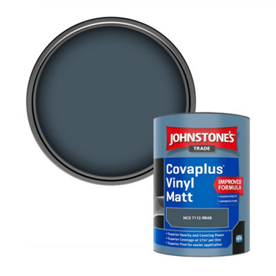 B&Q -  Covaplus Vinyl Matt Walls & Ceilings Emulsion Paint (Ncs 7112-R84B) 1L