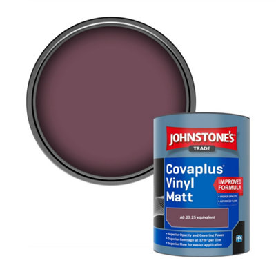B&Q -  Covaplus Vinyl Matt Walls & Ceilings Emulsion Paint (A0.23.25 Equivalent) 1L