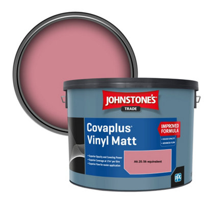 B&Q -  Covaplus Vinyl Matt Walls & Ceilings Emulsion Paint (A6.20.56 Equivalent) 10L