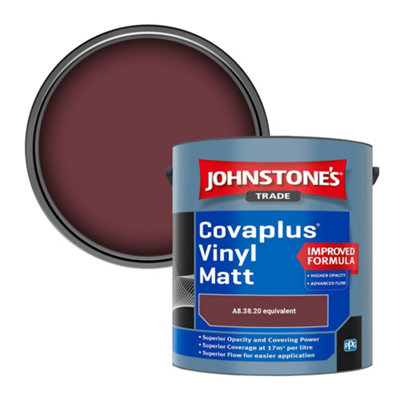 B&Q -  Covaplus Vinyl Matt Walls & Ceilings Emulsion Paint (A8.38.20 Equivalent) 2.5L