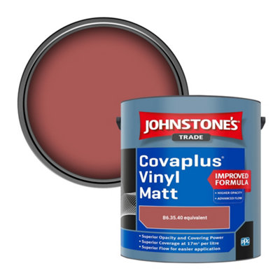 B&Q -  Covaplus Vinyl Matt Walls & Ceilings Emulsion Paint (B6.35.40 Equivalent) 2.5L