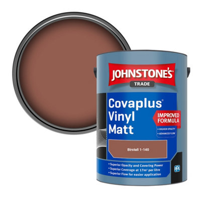 B&Q -  Covaplus Vinyl Matt Walls & Ceilings Emulsion Paint (Birstall 1-140) 5L