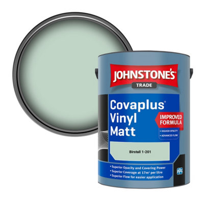B&Q -  Covaplus Vinyl Matt Walls & Ceilings Emulsion Paint (Birstall 1-201) 5L