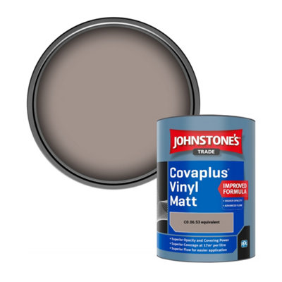 B&Q -  Covaplus Vinyl Matt Walls & Ceilings Emulsion Paint (C0.06.53 Equivalent) 1L