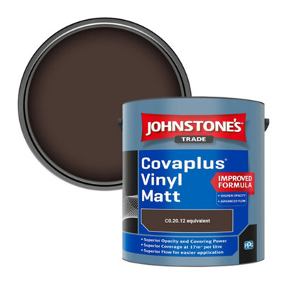 B&Q -  Covaplus Vinyl Matt Walls & Ceilings Emulsion Paint (C0.20.12 Equivalent) 2.5L