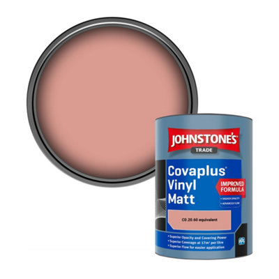 B&Q -  Covaplus Vinyl Matt Walls & Ceilings Emulsion Paint (C0.20.60 Equivalent) 1L