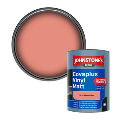 B&Q -  Covaplus Vinyl Matt Walls & Ceilings Emulsion Paint (C0.28.58 Equivalent) 1L