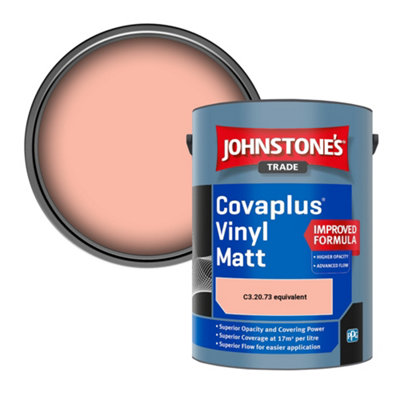 B&Q -  Covaplus Vinyl Matt Walls & Ceilings Emulsion Paint (C3.20.73 Equivalent) 5L