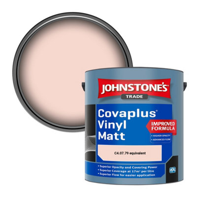 B&Q -  Covaplus Vinyl Matt Walls & Ceilings Emulsion Paint (C4.07.79 Equivalent) 2.5L