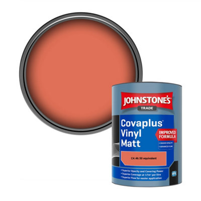 B&Q -  Covaplus Vinyl Matt Walls & Ceilings Emulsion Paint (C4.46.50 Equivalent) 1L