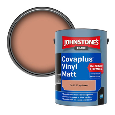 B&Q -  Covaplus Vinyl Matt Walls & Ceilings Emulsion Paint (C8.25.55 Equivalent) 5L