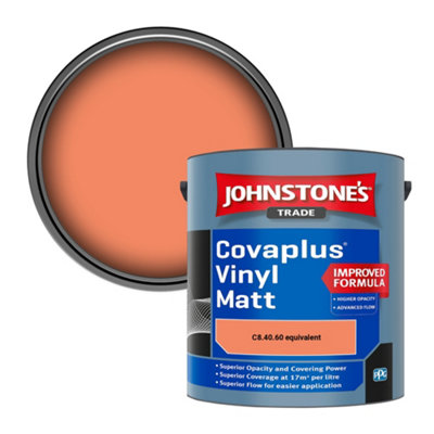 B&Q -  Covaplus Vinyl Matt Walls & Ceilings Emulsion Paint (C8.40.60 Equivalent) 2.5L