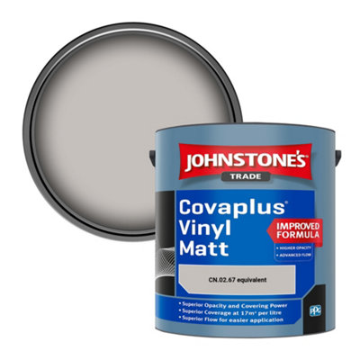 B&Q -  Covaplus Vinyl Matt Walls & Ceilings Emulsion Paint (Cn.02.67 Equivalent) 2.5L