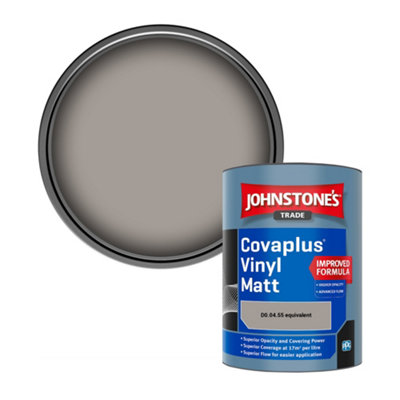 B&Q -  Covaplus Vinyl Matt Walls & Ceilings Emulsion Paint (D0.04.55 Equivalent) 1L