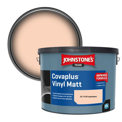 B&Q -  Covaplus Vinyl Matt Walls & Ceilings Emulsion Paint (D2.15.80 Equivalent) 10L