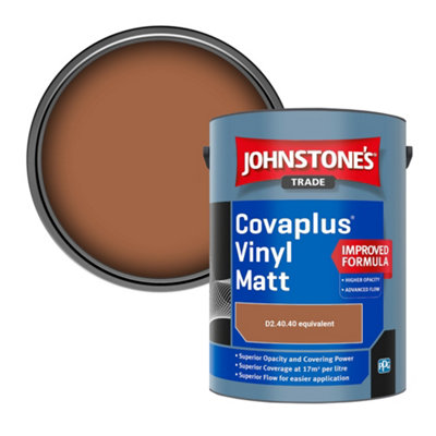B&Q -  Covaplus Vinyl Matt Walls & Ceilings Emulsion Paint (D2.40.40 Equivalent) 5L