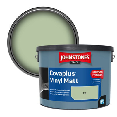 B&Q -  Covaplus Vinyl Matt Walls & Ceilings Emulsion Paint (D68) 10L