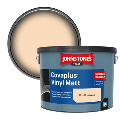 B&Q -  Covaplus Vinyl Matt Walls & Ceilings Emulsion Paint (E1.14.79 Equivalent) 10L