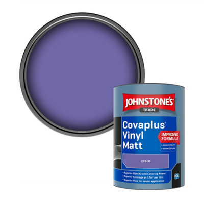 B&Q -  Covaplus Vinyl Matt Walls & Ceilings Emulsion Paint (E15-30) 1L