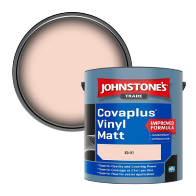 B&Q -  Covaplus Vinyl Matt Walls & Ceilings Emulsion Paint (E3-31) 2.5L