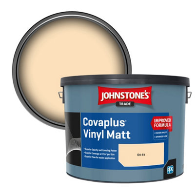 B&Q -  Covaplus Vinyl Matt Walls & Ceilings Emulsion Paint (E4-51) 10L