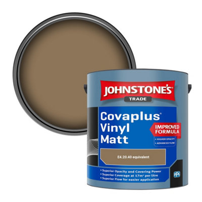 B&Q -  Covaplus Vinyl Matt Walls & Ceilings Emulsion Paint (E4.20.40 Equivalent) 2.5L