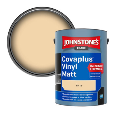 B&Q -  Covaplus Vinyl Matt Walls & Ceilings Emulsion Paint (E5-12) 5L