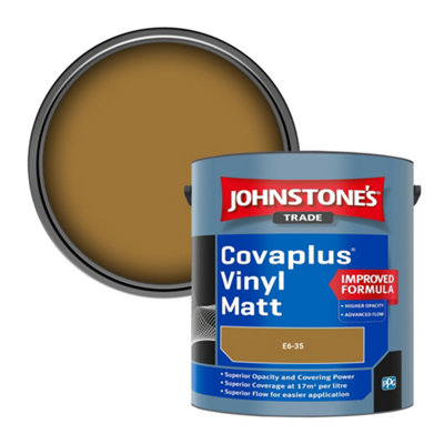 B&Q -  Covaplus Vinyl Matt Walls & Ceilings Emulsion Paint (E6-35) 2.5L